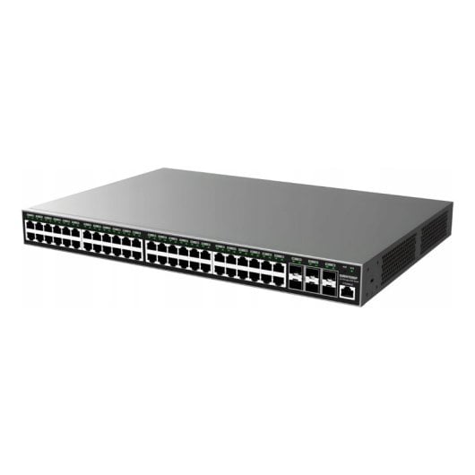 Switch Grandstream GWN7806P 48x GbE PoE+ 6 SFP+ 10GbE 216Gbps Gestión L2+ Rack