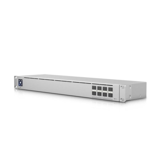 Switch Ubiquiti USW-Aggregation 8 SFP+ 10Gbps L2 Lüfterlos LCM Display 1U