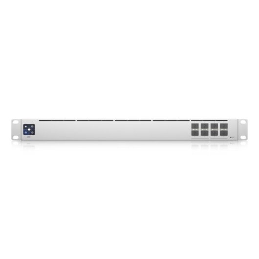 Switch Ubiquiti USW-Aggregation 8 SFP+ 10Gbps L2 Lüfterlos LCM Display 1U