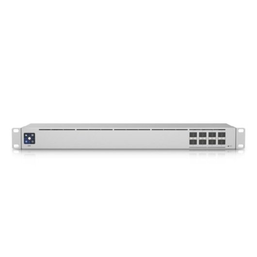 Switch Ubiquiti USW-Aggregation 8 SFP+ 10Gbps L2 Lüfterlos LCM Display 1U
