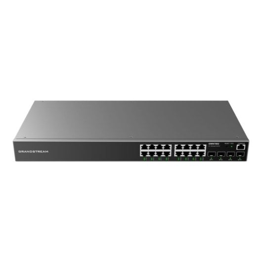 Commutateur Grandstream GWN7802 16 ports Gigabit 4 SFP 40 Gbit/s couche 2+ rack