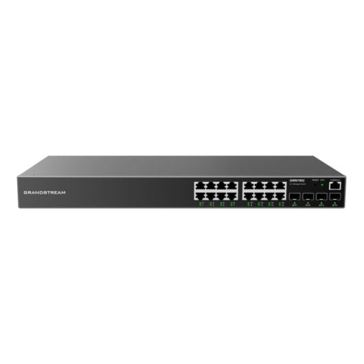 Commutateur Grandstream GWN7802 16 ports Gigabit 4 SFP 40 Gbit/s couche 2+ rack