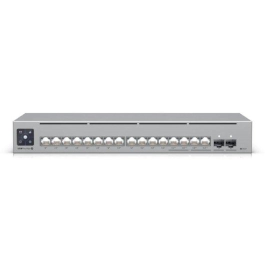 Switch Ubiquiti USW-Pro-Max-16-PoE 16x Gigabit 2x SFP+ L3 Rack PoE 30W Acero