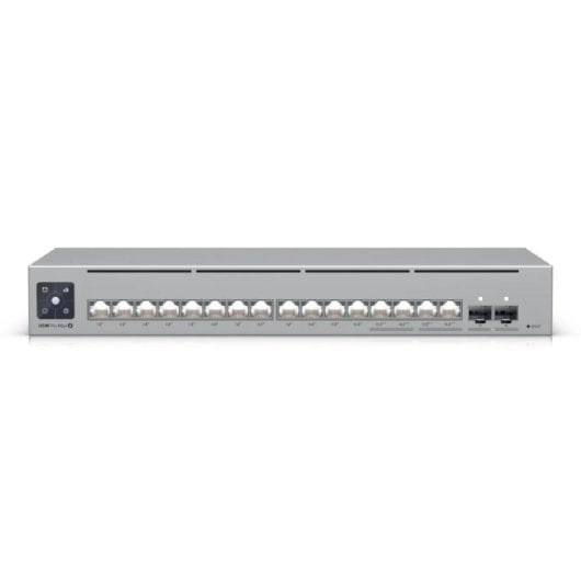Switch Ubiquiti USW-Pro-Max-16-PoE 16x Gigabit 2x SFP+ L3 Rack PoE 30W Acero