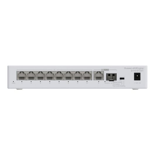 Commutateur Huawei S110-8T2ST 8 ports Gigabit BASE-T Combo SFP Rack non géré