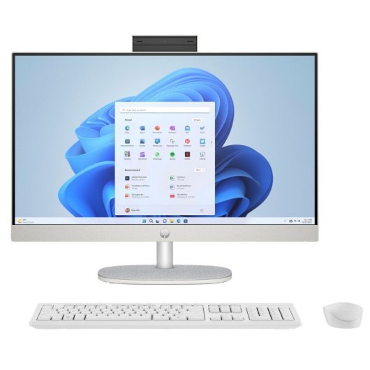 HP All-in-One 24-cr0091ns Intel Core i7-1355U 16 GB 512 GB SSD 23,8 Zoll Touch FHD Windows 11 Weiß