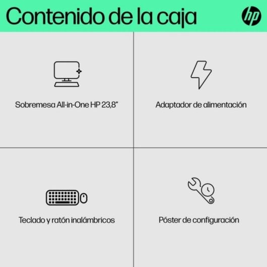 PC Sobremesa HP 24-cr0091ns Intel Core i7-1355U 16GB 512GB SSD Touchscreen Windows 11 Bianco