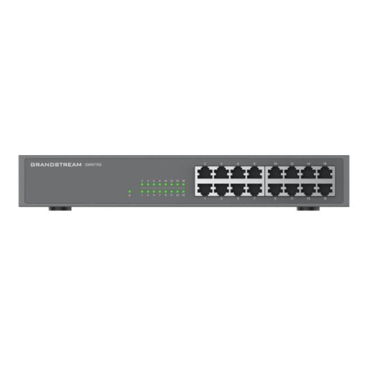 Commutateur géré Grandstream GWN7702 Gigabit PoE+ 16 ports avec sécurité avancée