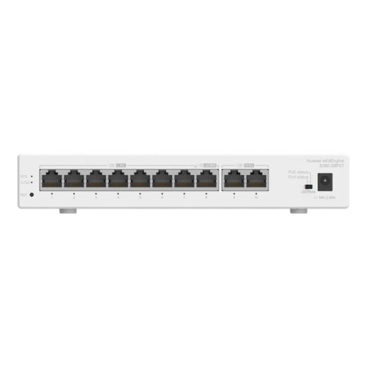 Switch Huawei S380-S8P2T 2x GE WAN 8x GE LAN PoE+ 124W 16 VLAN 16Gbps