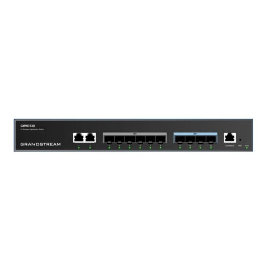 Switch Grandstream GWN7830 SFP+ 240Gbps L3 Gestión Cloud Redundancia QoS VLAN