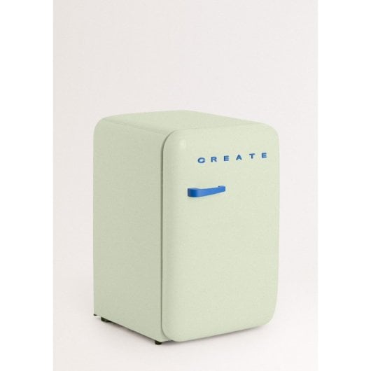 Create Fridge Retro Mini Frigorífico 107L F Verde