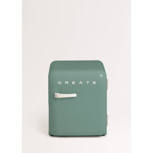 Create Fridge Retro Mini Frigorífico Retro 48L F Verde