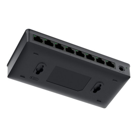 Grandstream GWN7711 Switch Gestionado 8 Puertos Gigabit Negro