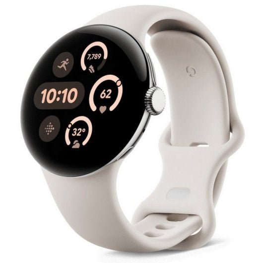Montre connectée Google Pixel Watch 3 avec Wi-Fi, GPS et fonctionnalités avancées de fitness et de santé