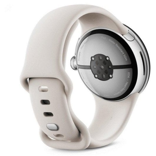 Google Pixel Watch 3 Wifi GPS 41mm AMOLED Argent Porcelain S/L IP68 Pulsomètre SpO2