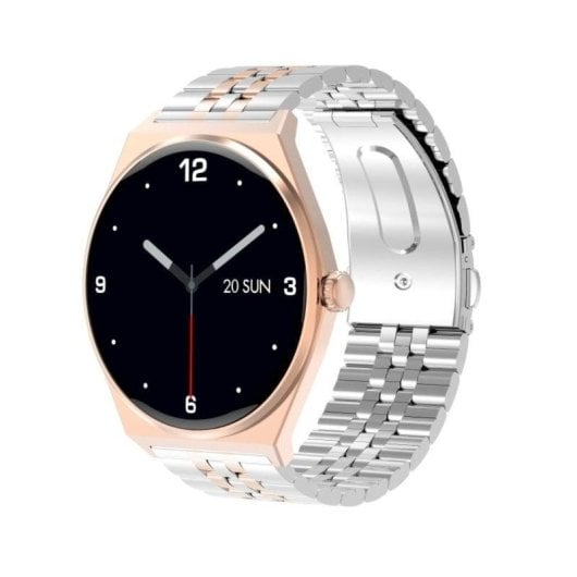 Smartwatch Maxcom Ecowatch 5 Bluetooth AMOLED 1.43? Dorado + Notificaciones Inteligentes + Llamadas Voz