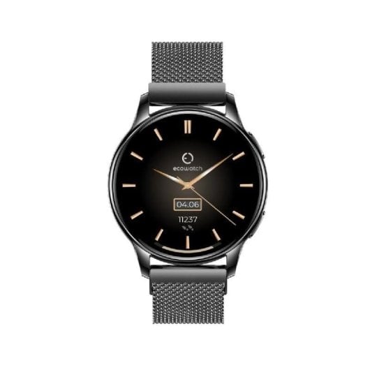 Maxcom Ecowatch 3 Bluetooth 42mm AMOLED Edelstahl IP67 SpO2 Puls Schlaf Blutdruck