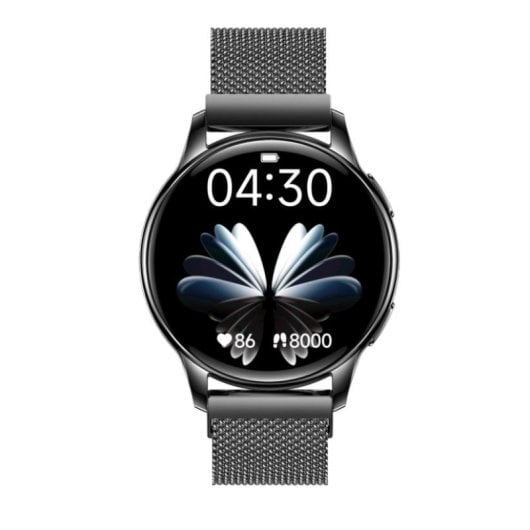 Maxcom Ecowatch 3 Bluetooth 42mm AMOLED Edelstahl IP67 SpO2 Puls Schlaf Blutdruck