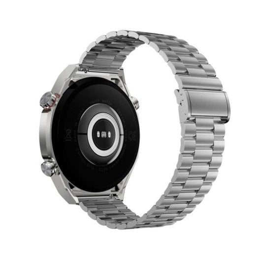 MaxCom Ecowatch1 Bluetooth 51mm Digital Prateado/Azul Tamanho Único IP67 Pulso Frequência Sono