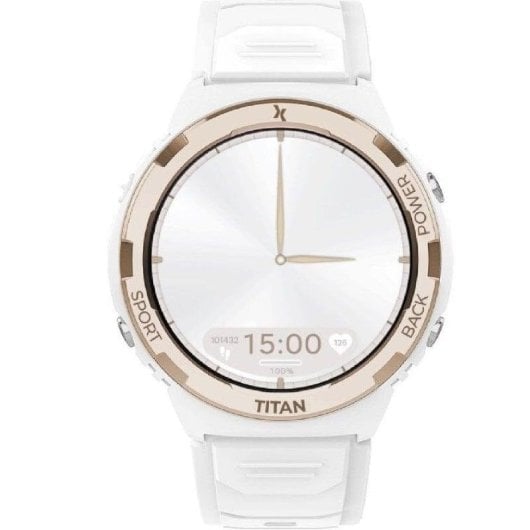 Smartwatch Maxcom FW100 Titan Bluetooth Blanco + salud y batería 7 días