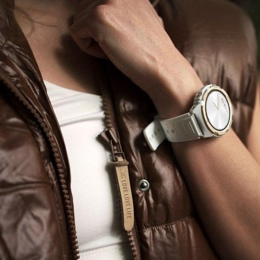 Smartwatch Maxcom FW100 Titan Bluetooth Blanco + salud y batería 7 días