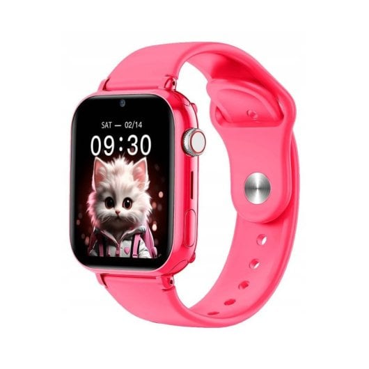Smartwatch Maxcom FW59 Kiddo 4G Videollamadas Control Parental GPS SOS Pink