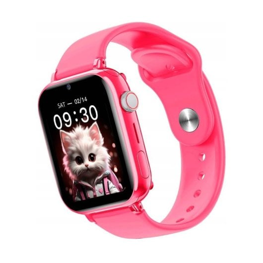 Smartwatch Maxcom FW59 Kiddo 4G Videollamadas Control Parental GPS SOS Pink