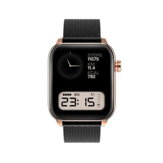 Smartwatch Maxcom FW64 Oxygen 2 AMOLED Always-on Display seguimiento deportivo y carga rápida