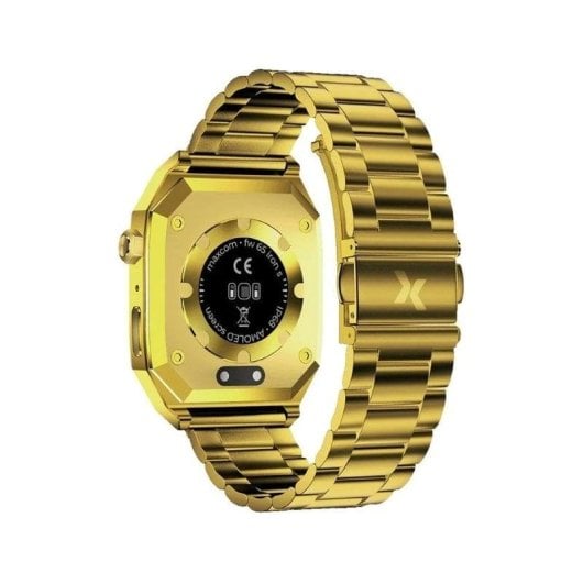 Maxcom FW65 Iron Pro Bluetooth 1,95" AMOLED Or Taille Unique IP68 SpO2 Pulsomètre Sommeil