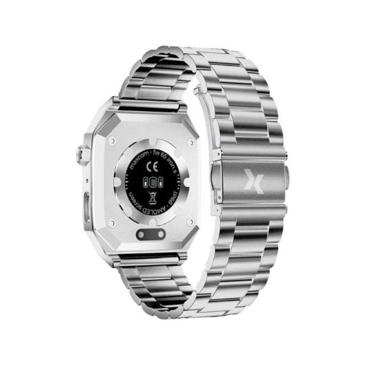 Maxcom FW65 Iron Pro Bluetooth 41mm AMOLED Argento IP68 SpO2 Cardiofrequenzimetro Sonno