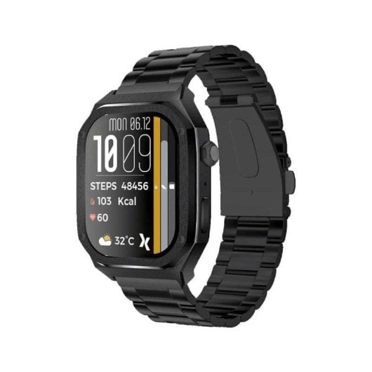 Maxcom FW65 Iron Pro Bluetooth 41mm AMOLED Schwarz IP68 SpO2 Puls Schlaf Überwachung