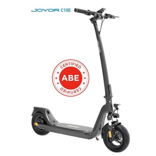 Monopattino elettrico Joyor, 25 km/h, autonomia 35 km, 500 W, pieghevole, pneumatici da 10", certificazione ABE