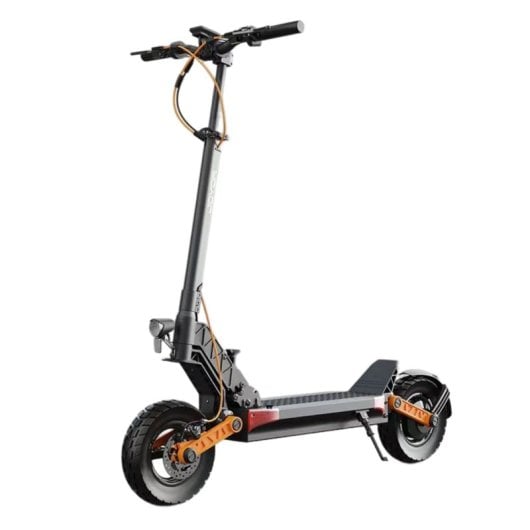 Patinete eléctrico Joyor autonomía 45km 600W extras señal de giro freno de disco negro