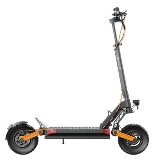 Patinete eléctrico Joyor autonomía 45km 600W extras señal de giro freno de disco negro