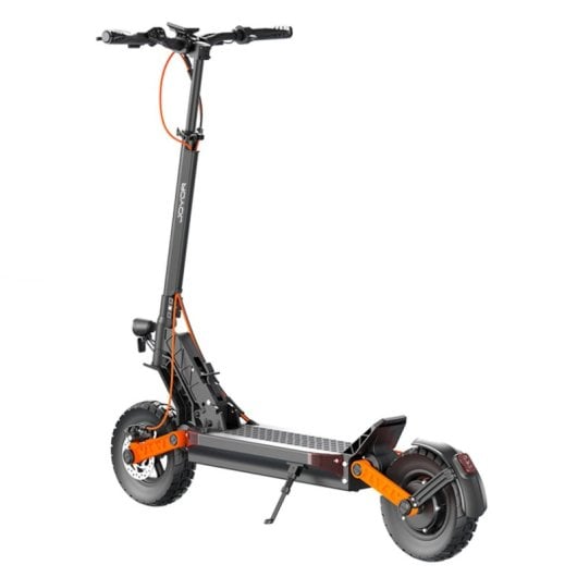 Patinete eléctrico Joyor autonomía 45km 600W extras señal de giro freno de disco negro