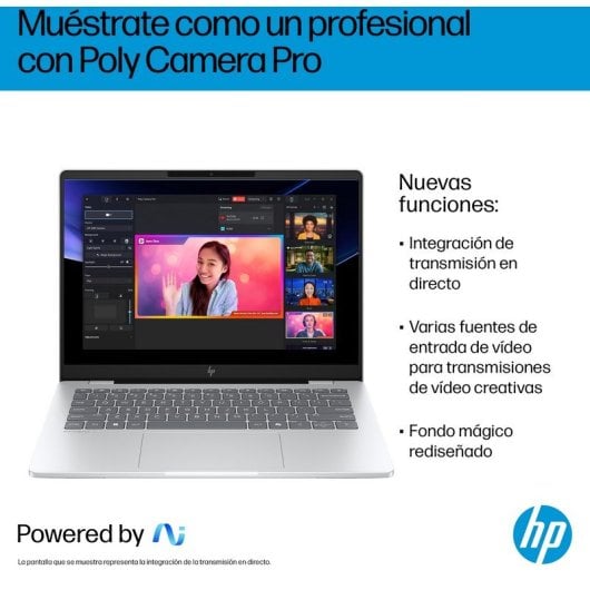Ordinateur HP OmniBook 7 AI 14" Intel Core Ultra 12 TOPs 16GB 512GB SSD Premium