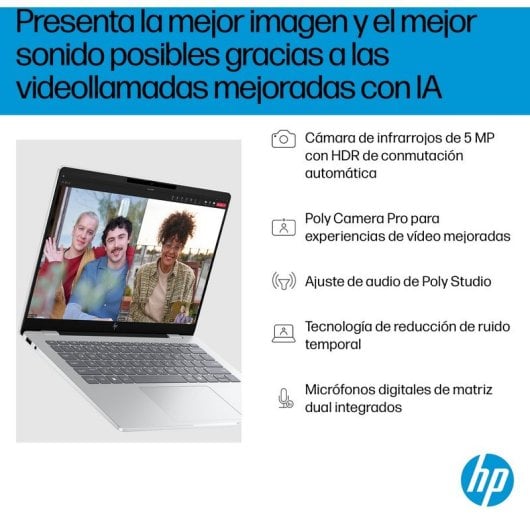 HP OmniBook 7 AI 14-fr0005ns 14" Intel Core Ultra 13 TOPs 15.75h Windows 11 Home