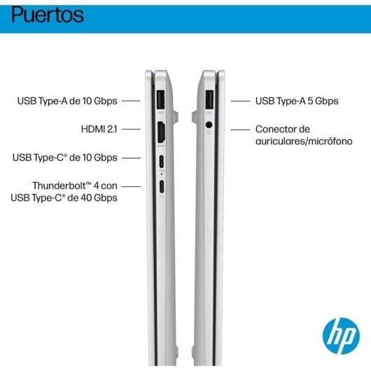 HP OmniBook 7 14-fr0005ns 14" Intel Core Ultra 7 255H 32GB 1TB SSD Wi-Fi 7 Copilot Plateado