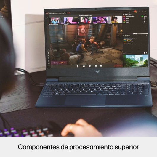 HP Victus Gaming 15-fa2005ns 15.6" Intel Core 7 240H 16GB 1TB SSD RTX 5060 8GB Azul