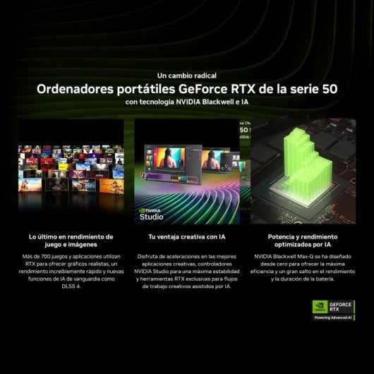 Portátil HP OMEN Transcend Laptop 14-fb1001ns Intel Core Ultra 7 255H 32GB RAM 1TB SSD RTX 5060 14" Reacondicionado