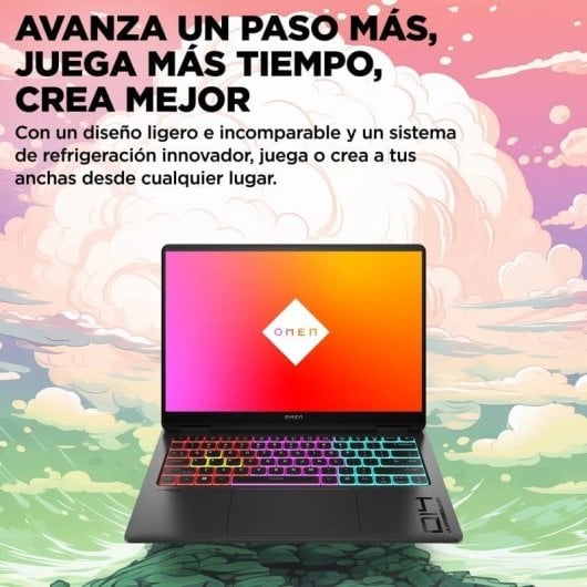 Laptop da gioco HP AI PC OLED 3K Intel Core Ultra RTX serie 50 16 GB in metallo 1,63 kg
