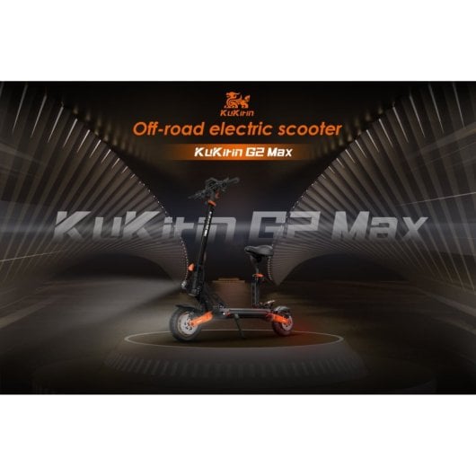 Patinete eléctrico KuKirin 55km/h 70km de autonomía 1000W ruedas todoterreno plegable