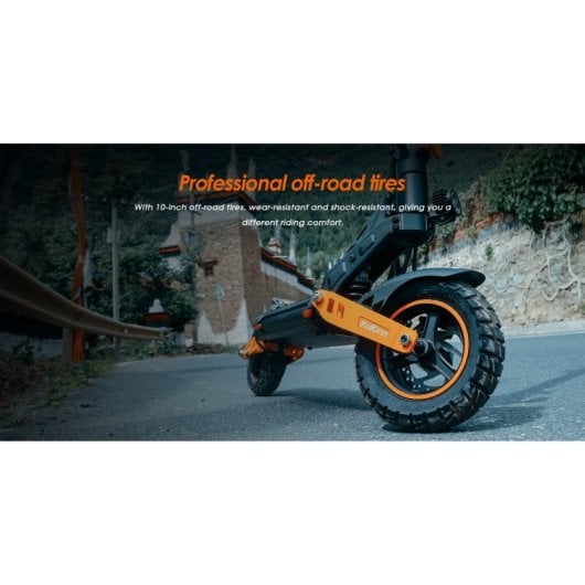 Patinete eléctrico KuKirin 55km/h 70km de autonomía 1000W ruedas todoterreno plegable