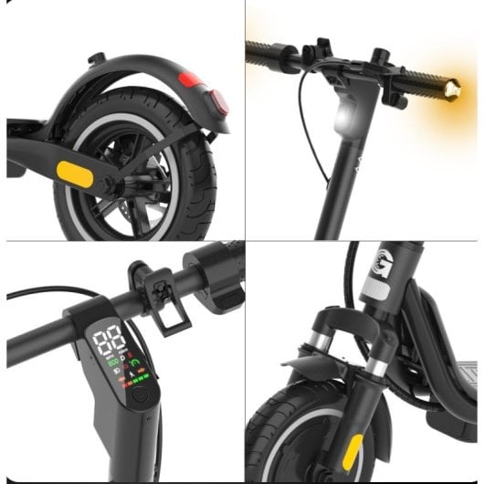 Patinete eléctrico UrbanGlide 25km/h 20km de autonomía 250W con LED, doble suspensión y IPX5