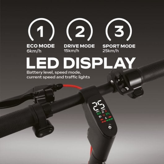 Patinete eléctrico UrbanGlide 25km/h 25km de autonomía 250W con doble suspensión y ruedas 10?