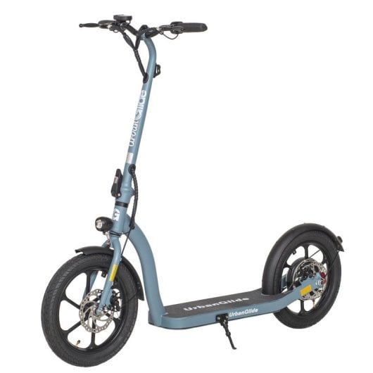 Monopattino elettrico UrbanGlide, 25 km/h, autonomia 35 km, freni a doppio disco da 500 W, ruote da 16"