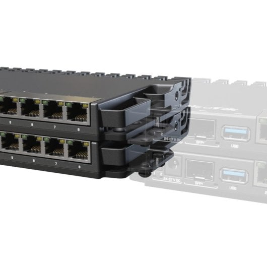 Mikrotik K-79 Soporte De Montaje Para RB5009 y L009 Rack 1U Hasta 4 dispositivos