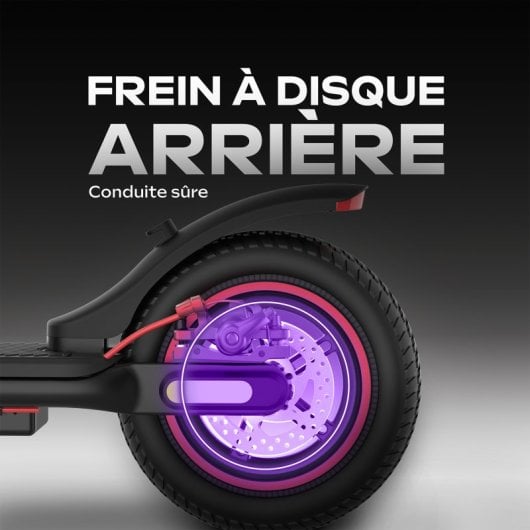 Patinete eléctrico UrbanGlide 25km/h 20km de autonomía 400W plegable ruedas 8,5’’ LED IPX5