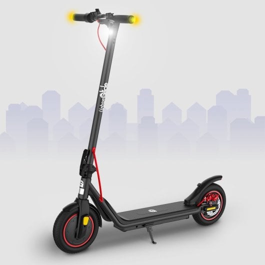 Patinete eléctrico UrbanGlide 25km/h 20km de autonomía 400W plegable ruedas 8,5’’ LED IPX5