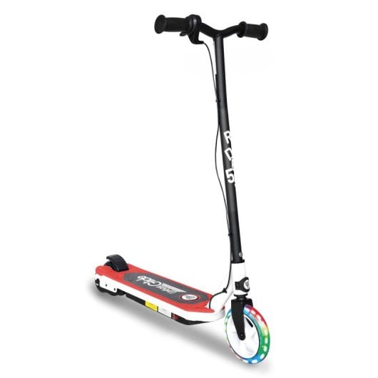 Monopattino elettrico UrbanGlide da 10 km/h, 40 min di autonomia, 30 W, ruote a LED e portata massima di 50 kg.